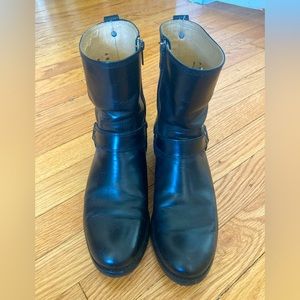 Frye Black Boots Size 8